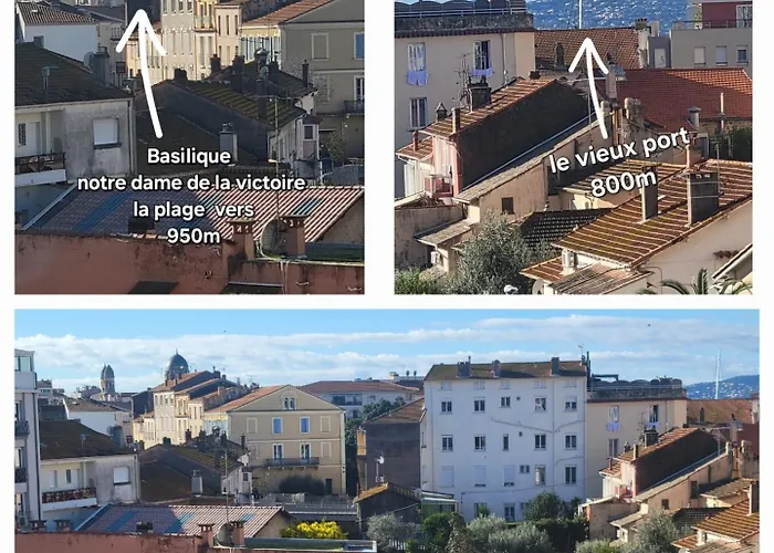 Climatise Centre Ville, Proche Plages Raphael Et Frejus Avec Ascenseur